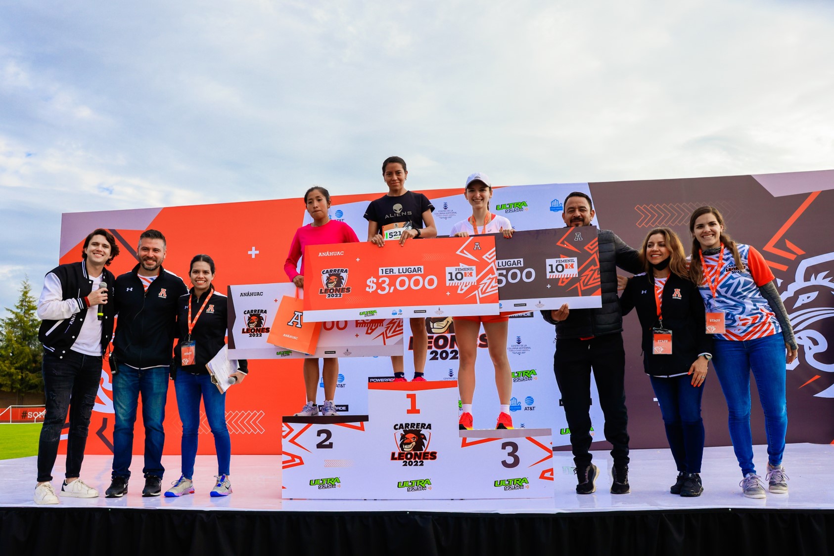 Cientos de atletas celebraron el regreso de la Carrera Leones de la Anáhuac Puebla